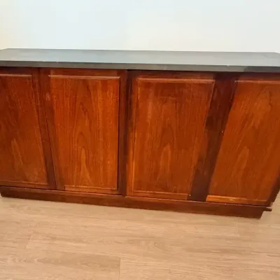 Wood Audio Visual Cabinet