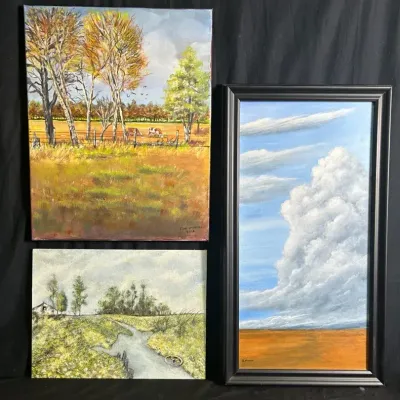 Rustic Americana Paintings 