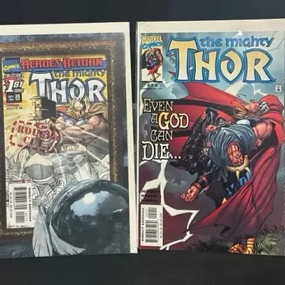 Vintage Thor Comic Books 