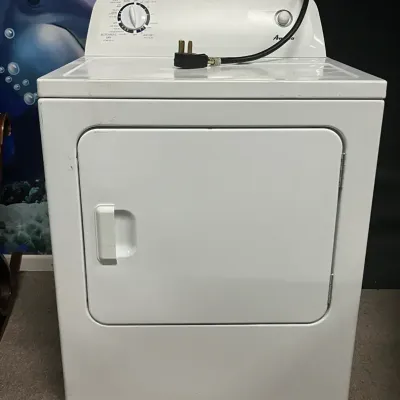 Amana NED4655EW1 Electric Dryer – Runs/Tumbles, No Heat