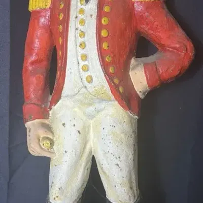 Howes Of Boston Antique Napoleon Bonaparte Andiron #2