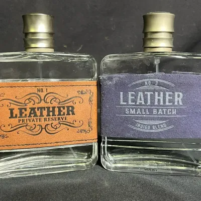 Pair of Leather Cologne Spray Bottles – Private Reserve & Small Batch