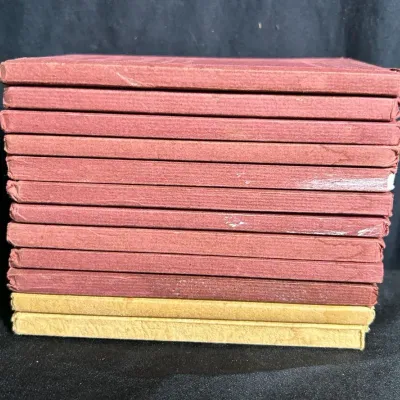 12-Volume Vintage “The Nutshell Library” Literary Collection by Sherwin Cody