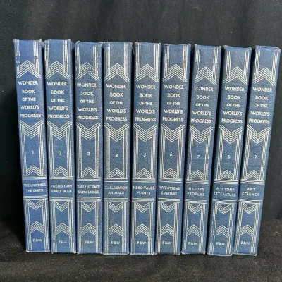 1935 Wonder Book of the World’s Progress – Volumes 1–9, Henry Smith Williams