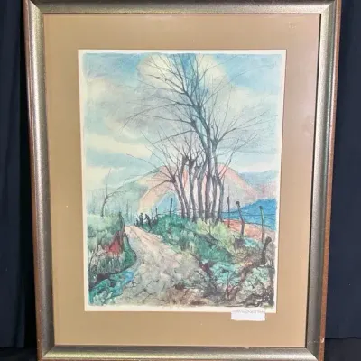 Framed Arrigo Ghendini Print