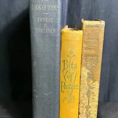 Three Antique And Vintage Christian Books