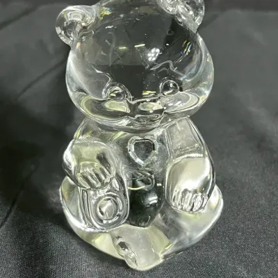 Fenton Glass Teddy Bear