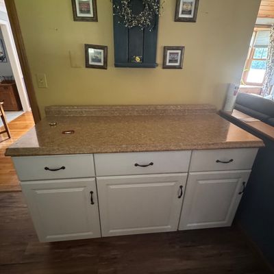 Sale Photo Thumbnail #43: Kitchen island w/ counter top