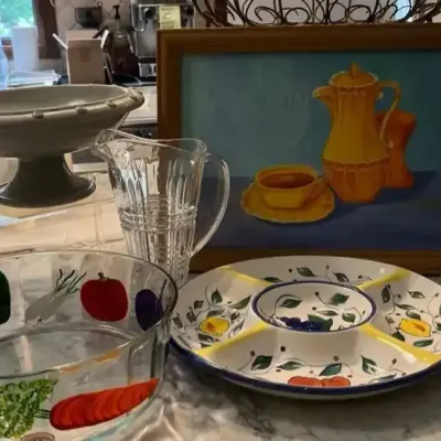 Party Serving Pieces