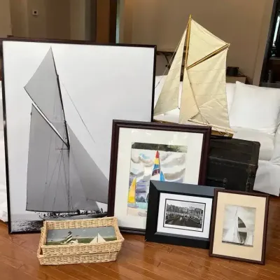 Decorative Sailboat Photos and Replica Sailboat