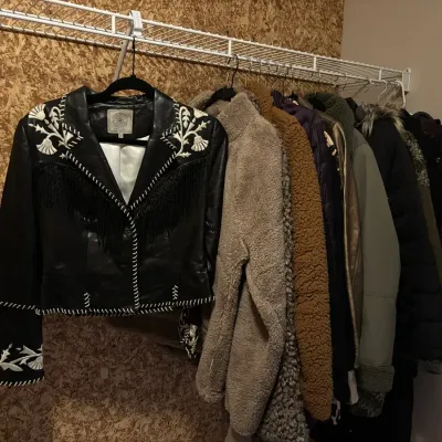 Women’s Jackets 2 Genuine Leather Sizes Xs-L