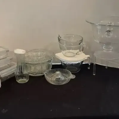 Serving Bowls, Measuring Cup and Storage Containers