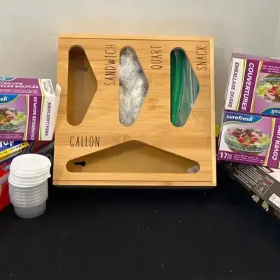Snack, Quart, Gallon Storage Holder