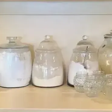 Glass Canisters and Jars 