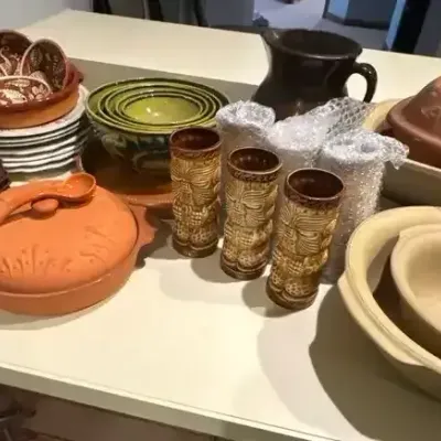 Terracotta Colored Kitchen Wares