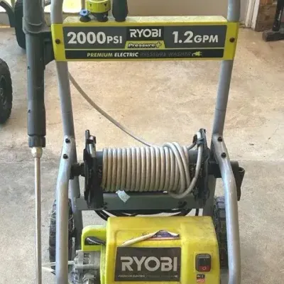 CI802 Ryobi Pressure Washer