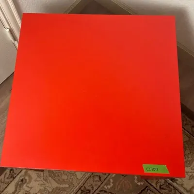 CI107 Red Table