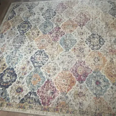 CI202 Safavieh Madison Collection Cream/Multi Area Rug