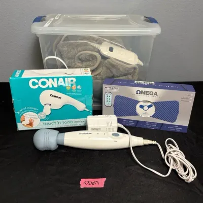 CI617 Conair Touch N Tone Massager & More!