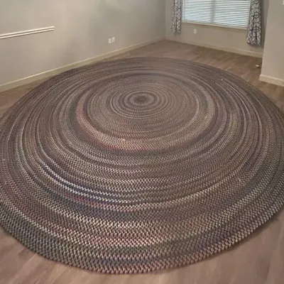 CI508 Rhody Rug Astoria Round Braided Area Rug