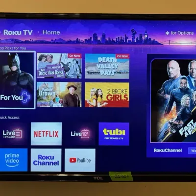 CI301 TCL Roku TV