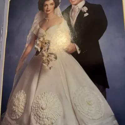 Franklin Mint picture of the dolls still in original boxes