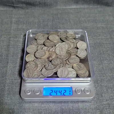The Rest Of The US Mercury Dimes!