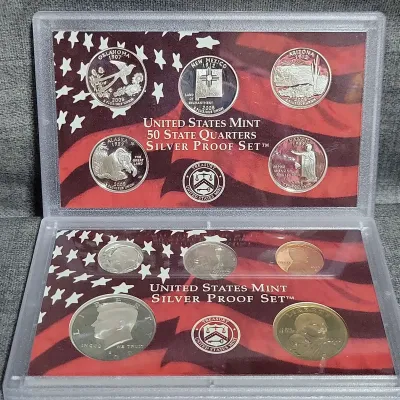 2007 US Silver Proof Sets 