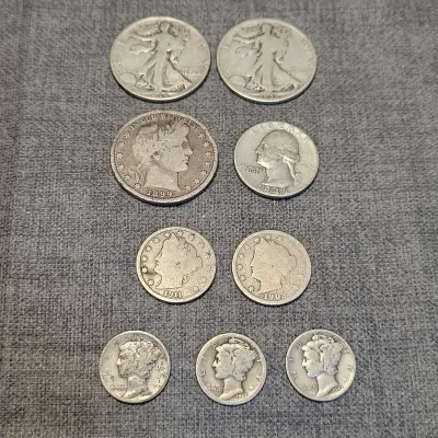 US Misc. Silver Coins 