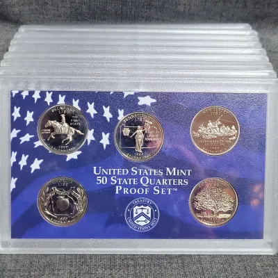 1999-2007 US Quarter Proof Sets