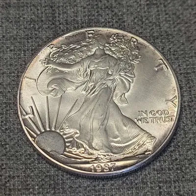 1987 US Walking Liberty Coin