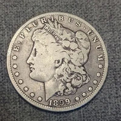 1899 US Morgan Silver Dollar