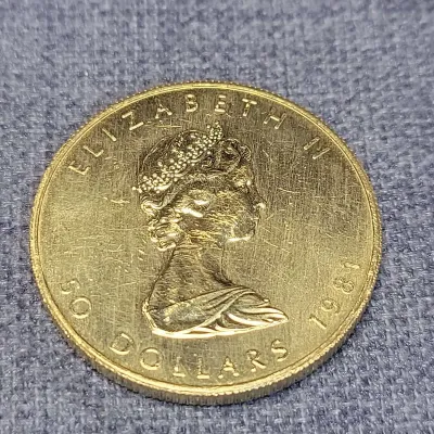 1981 Canada 1oz Gold Maple Leaf Coin