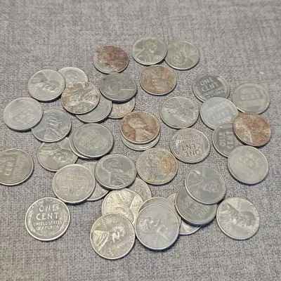 US Steel Pennies (40)