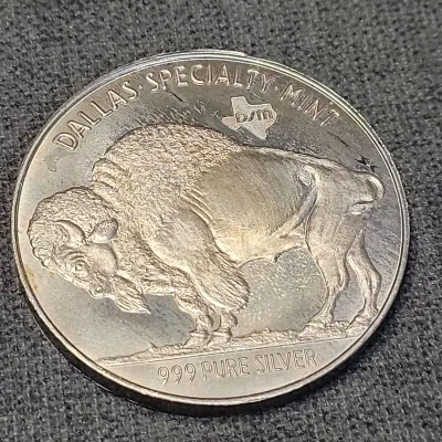 Dallas Mint Lone Star Nickel Round - 2 Troy Ounces