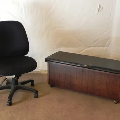 Lane Small Cedar Chest and Office Chair