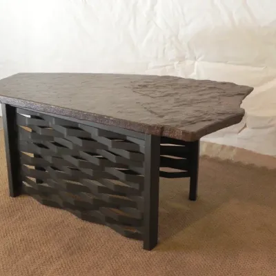 Stone and Metal Table