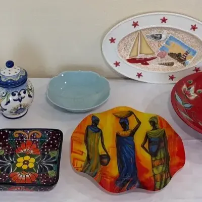 Colorful Dishes & Jars for Entertaining and Storage 