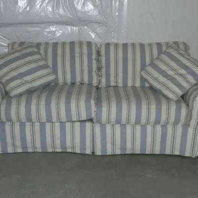 Lee Industries Basic White with Striped Cover