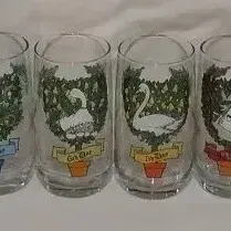 Anchor Hocking 12 Days of Christmas Glasses