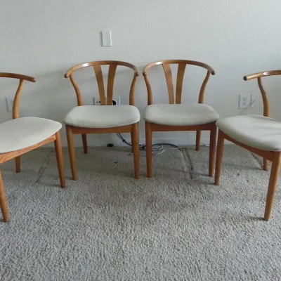 Aars Stolefabrik Denmark Wood Dining or Side Chairs