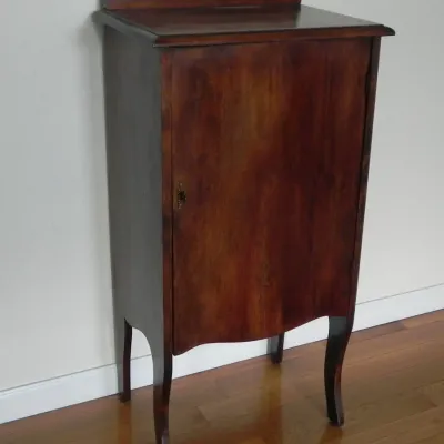 Antique Mahogany Music Cabinet