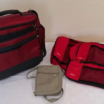 Magellan’s Bag on Wheels with Travel Bags