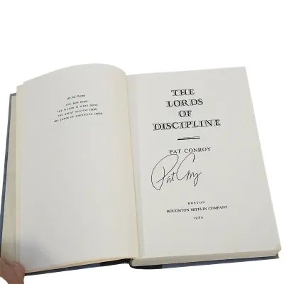 Sale Photo Thumbnail #259: SIGNED FIRST EDITION OF THE LORDS OF DISCIPLINE BY PAT CONROY