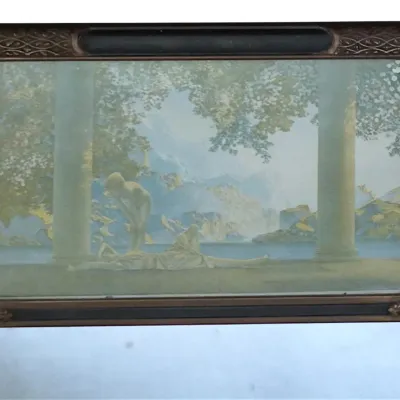 Sale Photo Thumbnail #104: ART DECO TRUMEAU MIRROR MAXFIELD PARRISH