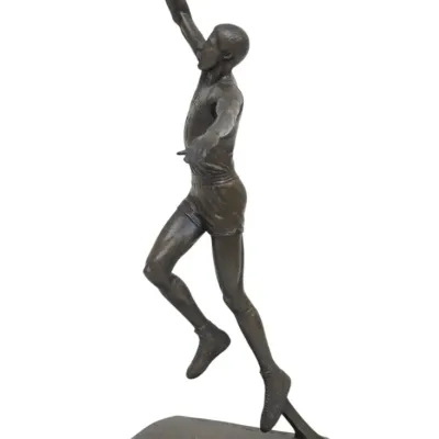 Sale Photo Thumbnail #276: LTD EDITION BRONZE "DR J" 1987 BY BARNEY BRIGHT