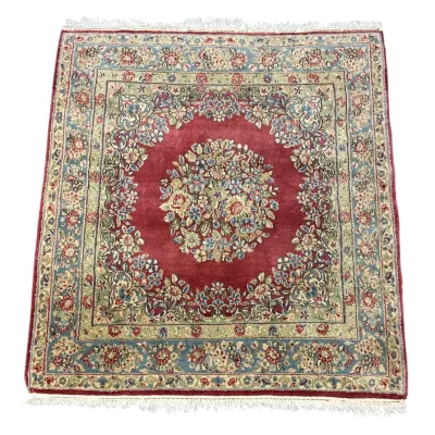 Sale Photo Thumbnail #206: HAND KNOTTED PERSIAN KERMAN RUG 4 FT