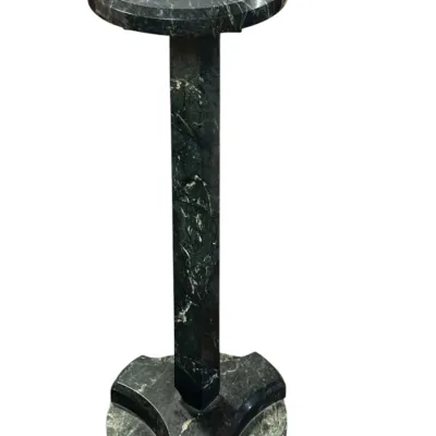 Sale Photo Thumbnail #166: ART DECO ITALIAN VERDE MARBLE PEDESTAL
