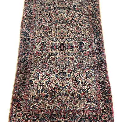 Sale Photo Thumbnail #100: HAND KNOTTED LAVAR KERMAN RUG 6ft