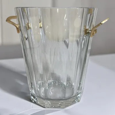 Sale Photo Thumbnail #8: BACCARAT CRYSTAL "MAXIM" CHAMPAGNE BUCKET